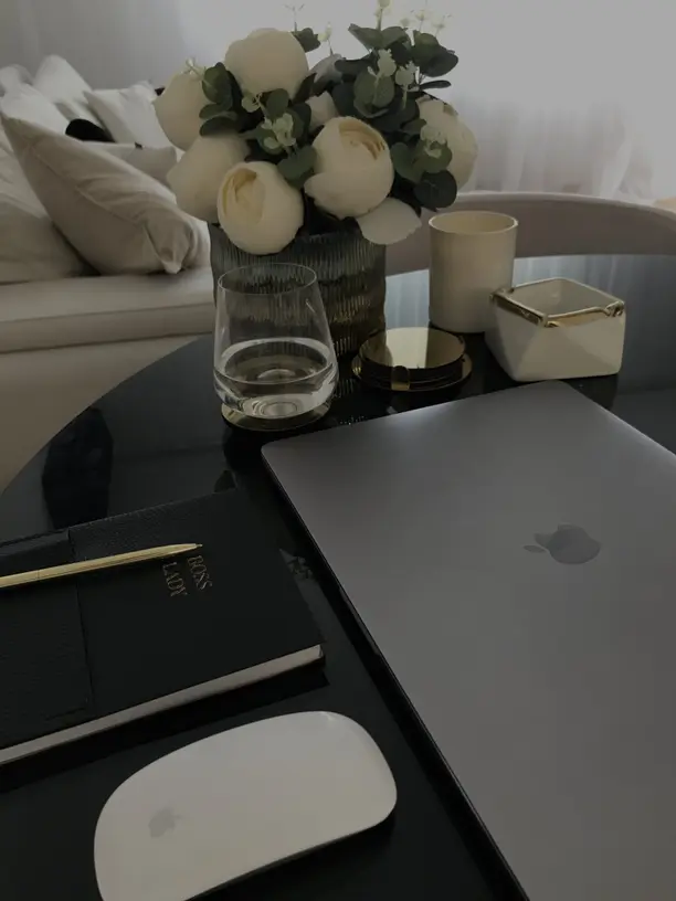 Smartphone showing a link-in-bio landing page