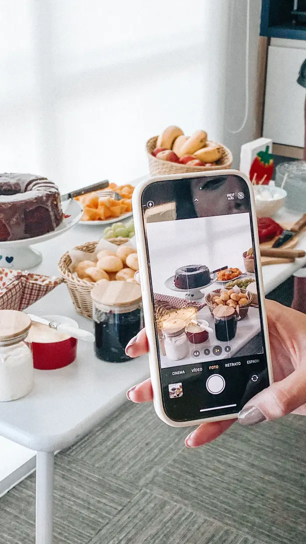 Smartphone showing Instagram and TikTok app icons side by side