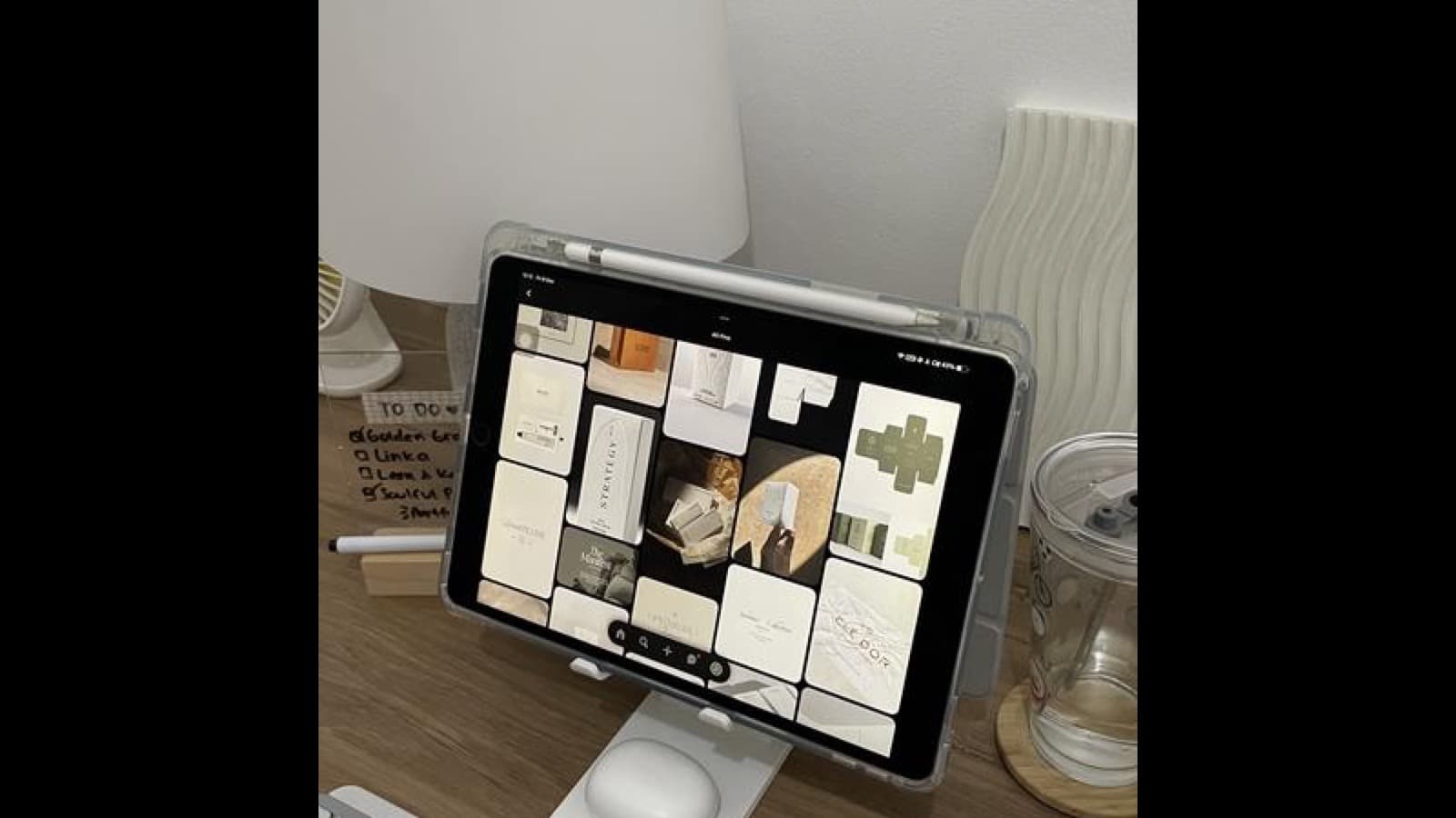 A phone screen showing TikTok Shop with product listings and creator content