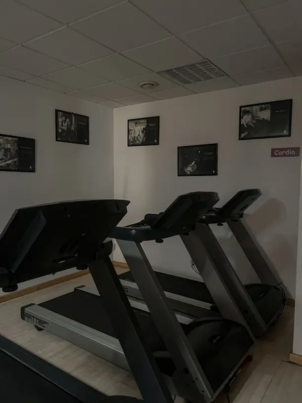 Woman in athletic wear during a workout, fitness lifestyle aesthetic