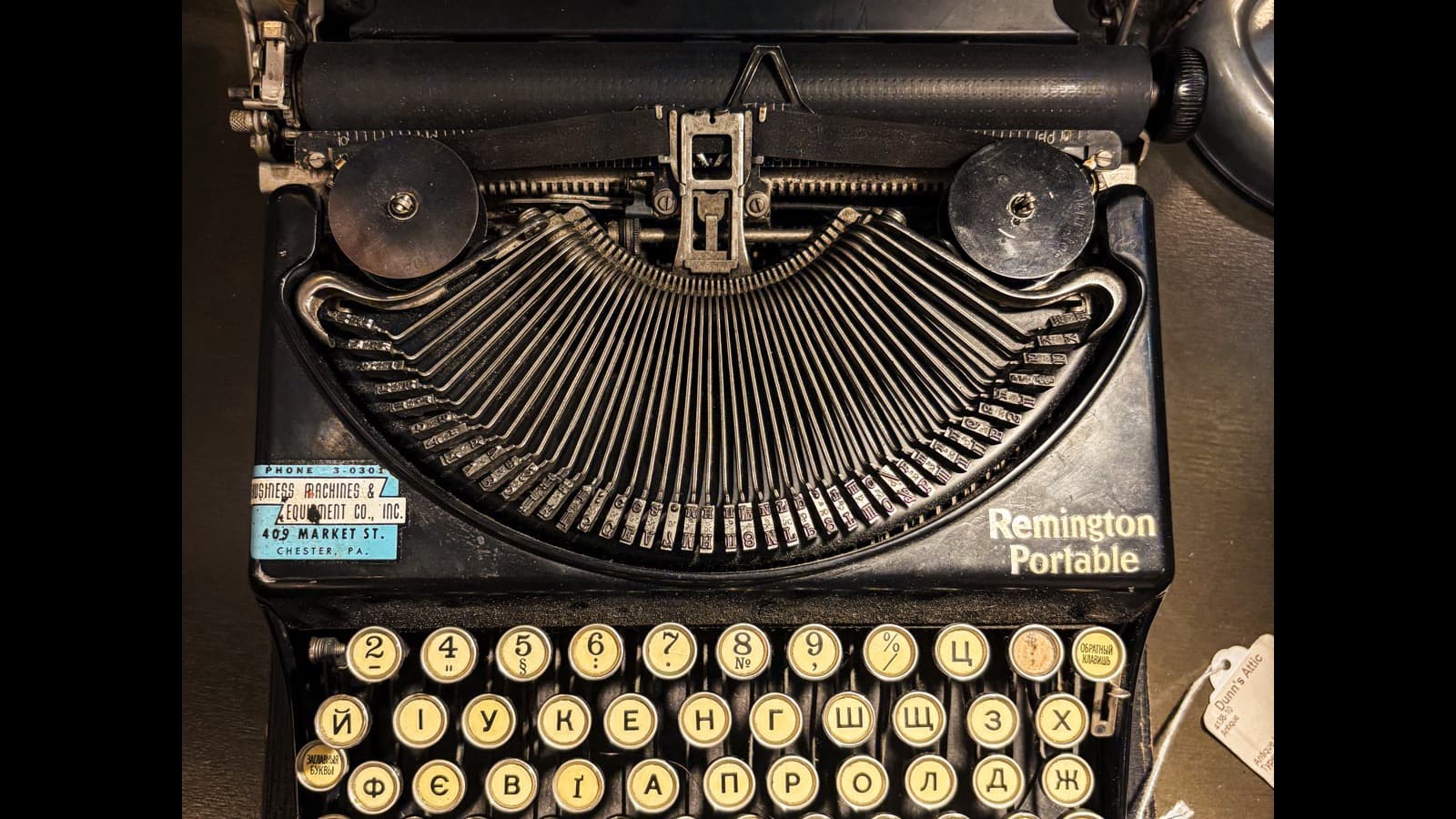 Typewriter and writing materials, representing scriptwriting for video content