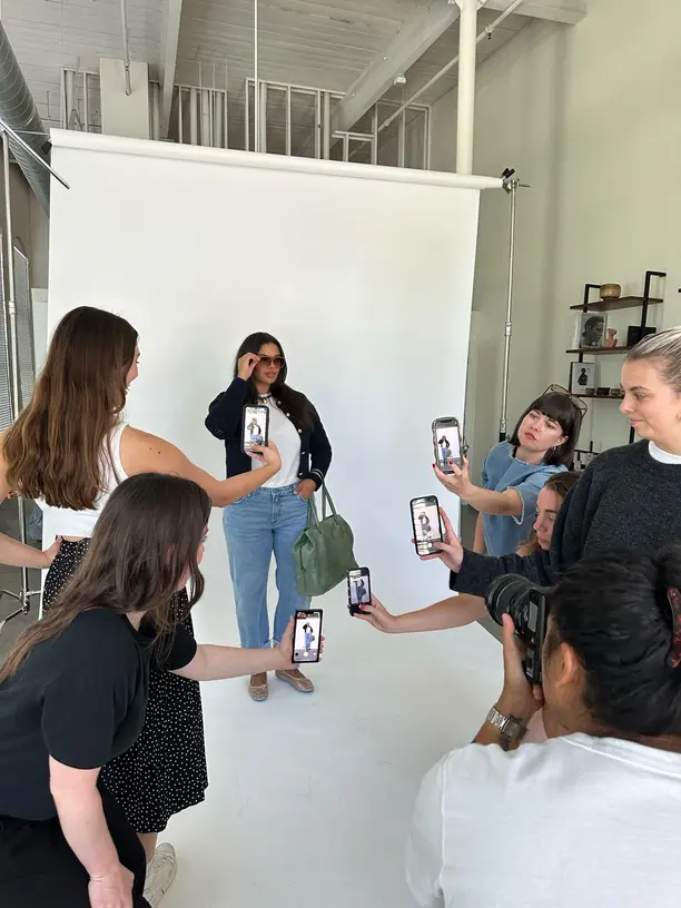 A phone displaying a multi-slide Instagram carousel post with educational content